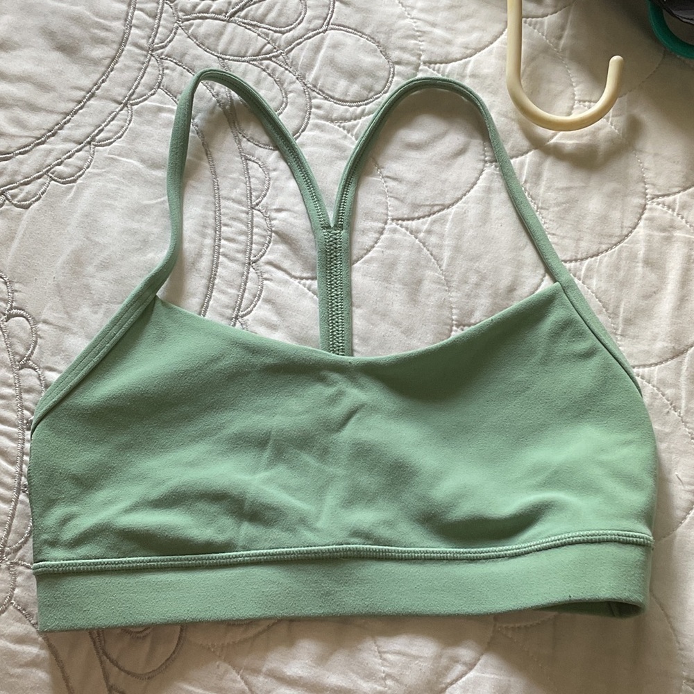 Lululemon flow y sports bra  - Sage Green
